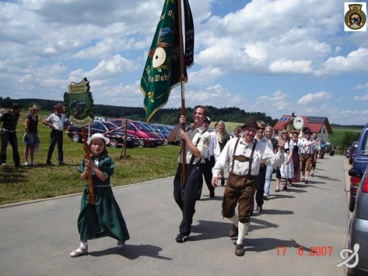 Fahnenweihe in Oberronning 2007