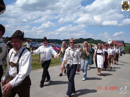 Fahnenweihe in Oberronning 2007