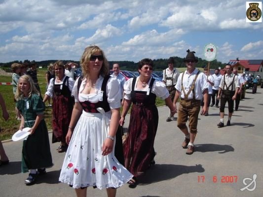 Fahnenweihe in Oberronning 2007